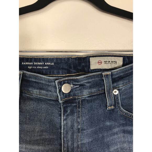 AG Adriano Goldschmied Farrah Skinny Blue Denim Jean 31 Capsule Staple Summer - Picture 4 of 9